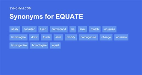 equate synonyms|equate antonym.